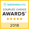 3 Dudes & Dinner WeddingWire Couples Choice Award Winner 2018